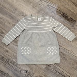 Gap Striped Sweater Dress